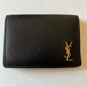 Saint Laurent card case with coin pocket